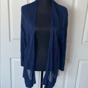 Alfani crochet sweater, NWT